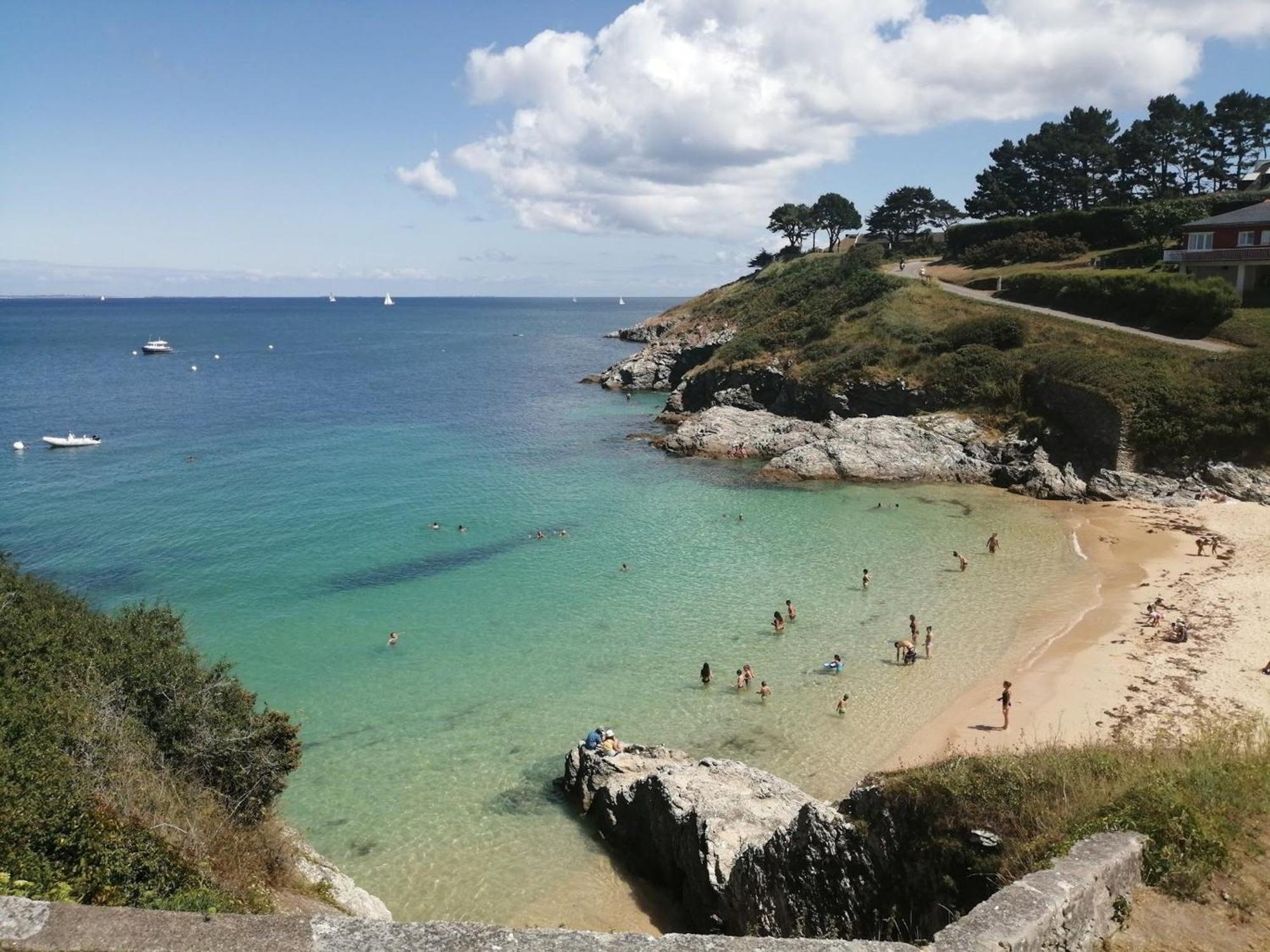 Studio Renove Avec Parking, Wifi, Proche Plage Et Centre - Fr-1-418-93 Le Palais Exterior photo
